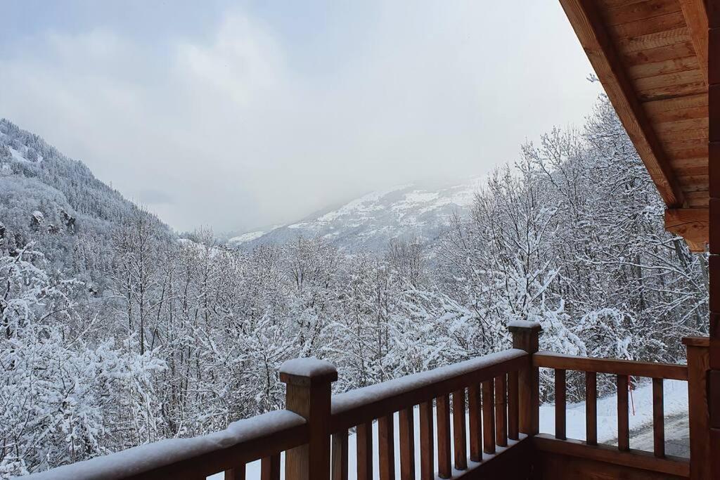 Chalet de 110m2 avec vue Sainte-Foy-Tarentaise Extérieur photo