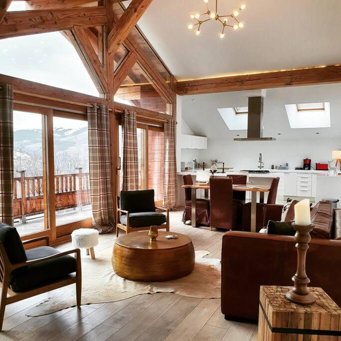 Chalet de 110m2 avec vue Sainte-Foy-Tarentaise Extérieur photo